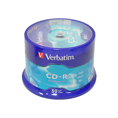  Verbatim, CD-R, 700Mb 52, 50, Cake box
