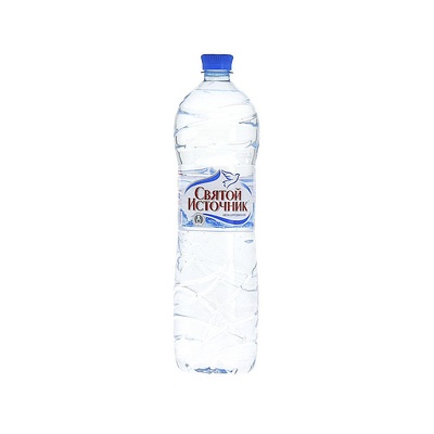 Вода негазированная питьевая, Святой Источник, 0,5л, ПЭТ