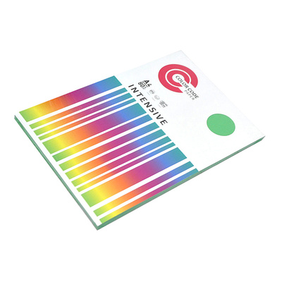 Бумага, Color Code, А4, 80г⁄м², 100л, зеленая intensive (интенсивный)