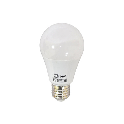Лампа светодиодная ЭРА, LED SMD A60-840 ECO, E27, 10 Вт, 4000K (дневной свет)