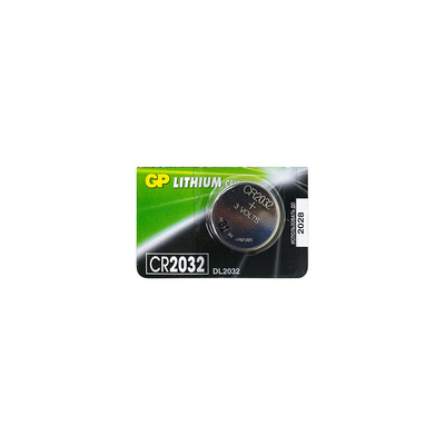 Батарея CR2032, GP, 3V, литиевый