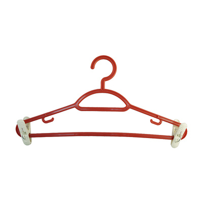 Вешалка (плечики), для брюк и юбок, размер 48-50, пластик, ассорти, Мартика