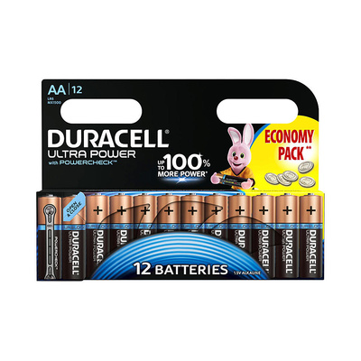 Батарея пальчиковая, AA (R6, LR6, 316), Duracell, 