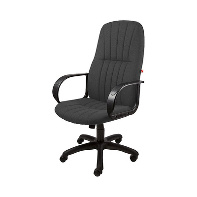 Кресло руководителя, Спред, ткань+пластик, серый, ТК2, ТГ