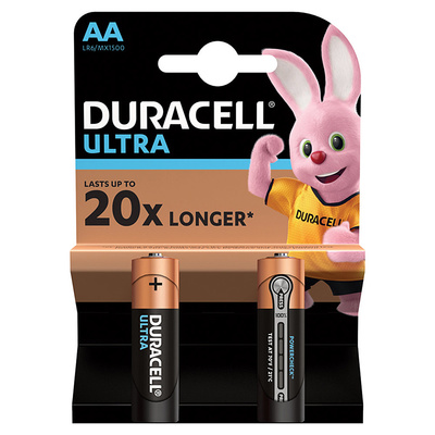 Батарея пальчиковая AA (R6, LR6, 316), Duracell, 