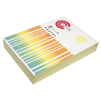 Бумага Color Code, А4, 80г⁄м², 500л, желтая pastel (пастельный)