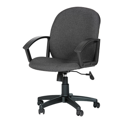 Кресло офисное, Chairman 681, ткань+пластик, серый