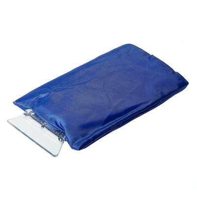 Скребок-варежка для уборки снега для авто, Torso, 11см, синий