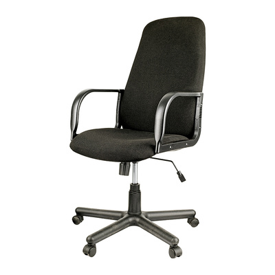 Кресло офисное Diplomat KD TILT, ткань+пластик, черное