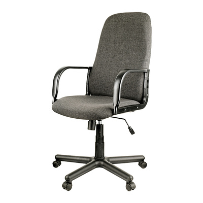 Кресло офисное, Diplomat KD TILT, ткань+пластик, серое, С38