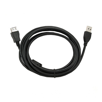 Кабель удлинительный USB A(F)-  А(M), 3м, черный