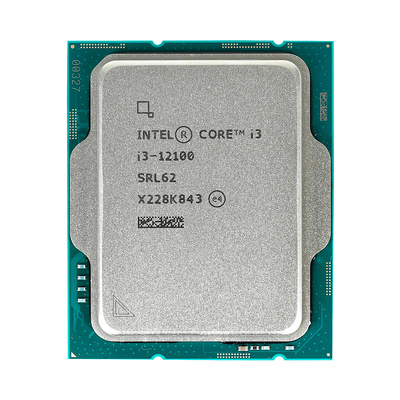  Intel Core i3 12100(3.3GHz), 12Mb, 16GT, LGA1700, OEM