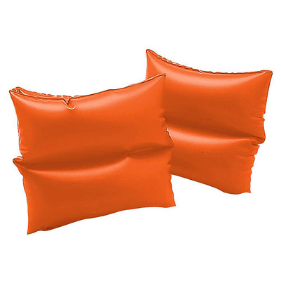Нарукавники для плавания Intex, оранжевые, 25см*17см, 6-12 лет