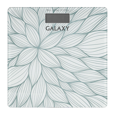 Весы напольные Galaxy, GL4807, стекло-180 батарейки в комплекте