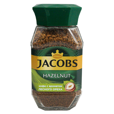 Кофе растворимый с ароматом лесного ореха, Jacobs, 