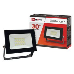 ��������� ������������ In Home, 230V, ���-07, 6500K (�������� ����), 30 ��, 133�123�21��, 2700lm, IP65, ������