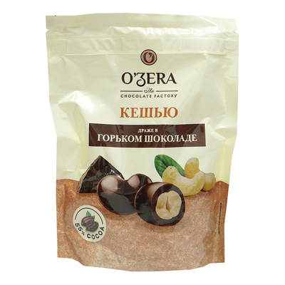 Кешью OZERA в горьком шоколаде, 150г