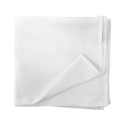 Полотенце вафельное для сухой и влажной уборки, 1м*45см, хлопок, белый, 120г⁄м², ЛидерТекс