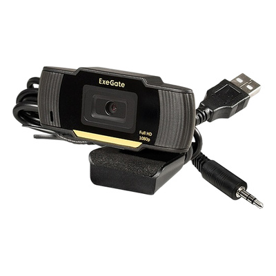 ���-������ �������� (ExeGate), GoldenEye C920, 1920*1080, 2.0 ��, USB 2.0, ������, ������������� �����