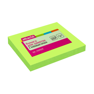 ���� � ������� ����� 76��*76��, Attache, �������, �������� (neon), 100�