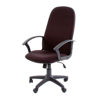 Кресло офисное, Chairman 289 PL, ткань+пластик, черное