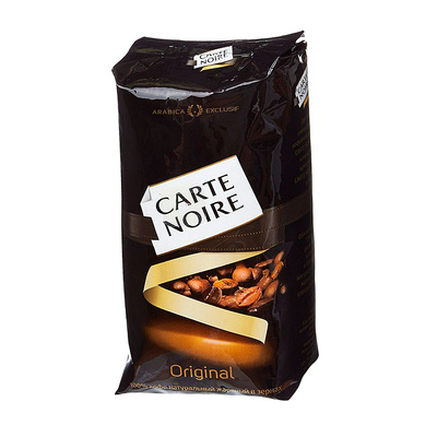 Кофе, в зернах, Carte Noire, 230г, упаковка с клапаном